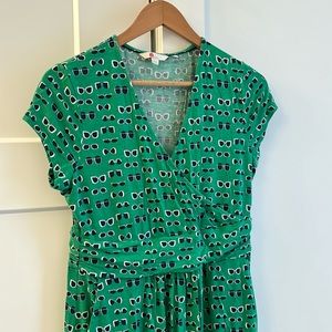 Boden Lola Jersey Dress (Petite) Sunglasses Print